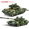 1411PCS Military Type ZTZ99 Main Battle Tank Building Blocks WW2 Army Soldiers Fighting Weapons Bricks Toys Children Gifts