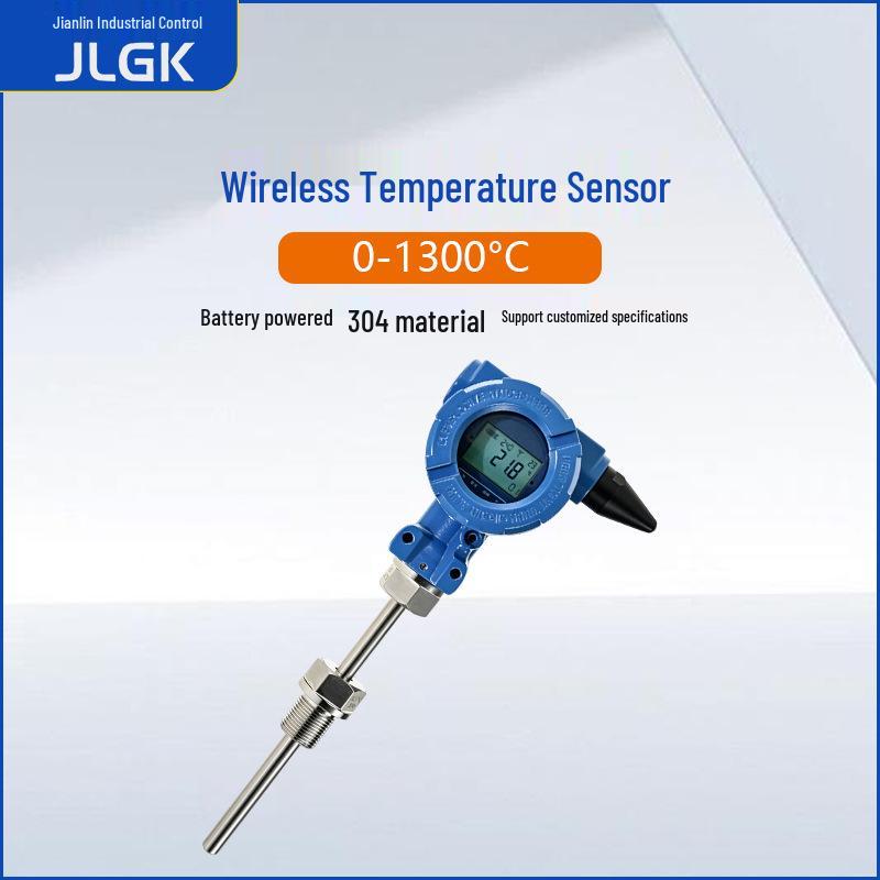 Wireless Battery-Powered 433MHz Temperature Transmitter and Sensor for Pipeline Monitoring