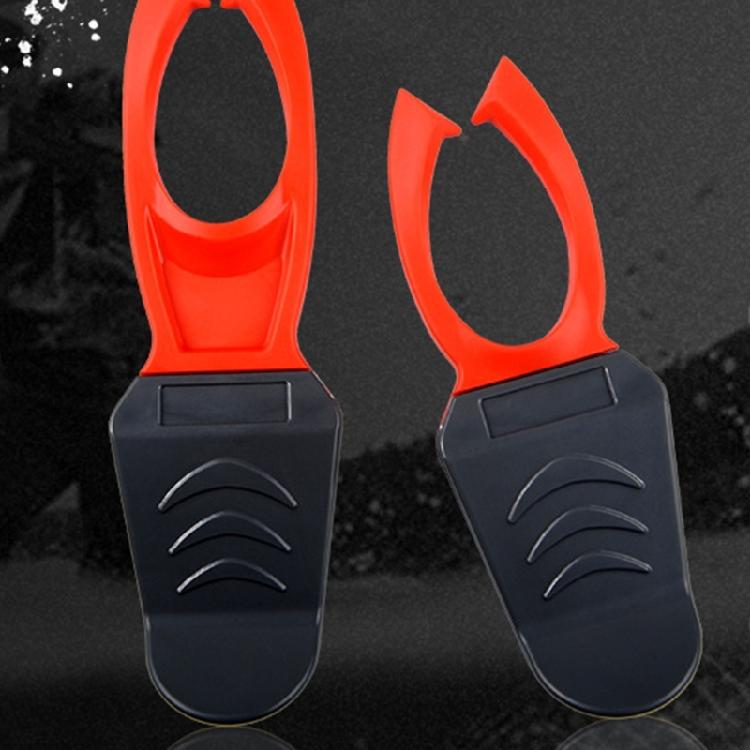 2pcs Fishing Bucket Rod Holder Features Soft Rubber Cushions Easyly Attachment Without Tool Durability Support