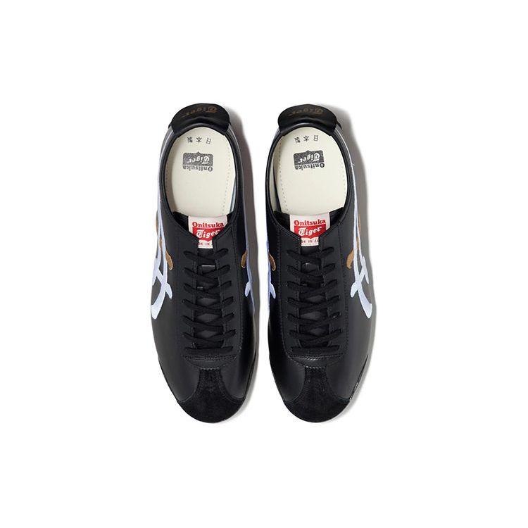 Onitsuka Tiger Limber Nm Up Leather Comfortable Non-Slip Durable Lightweight Low-Top Casual Shoes Unisex Casual Shoes Black White Brown 1183B436-001