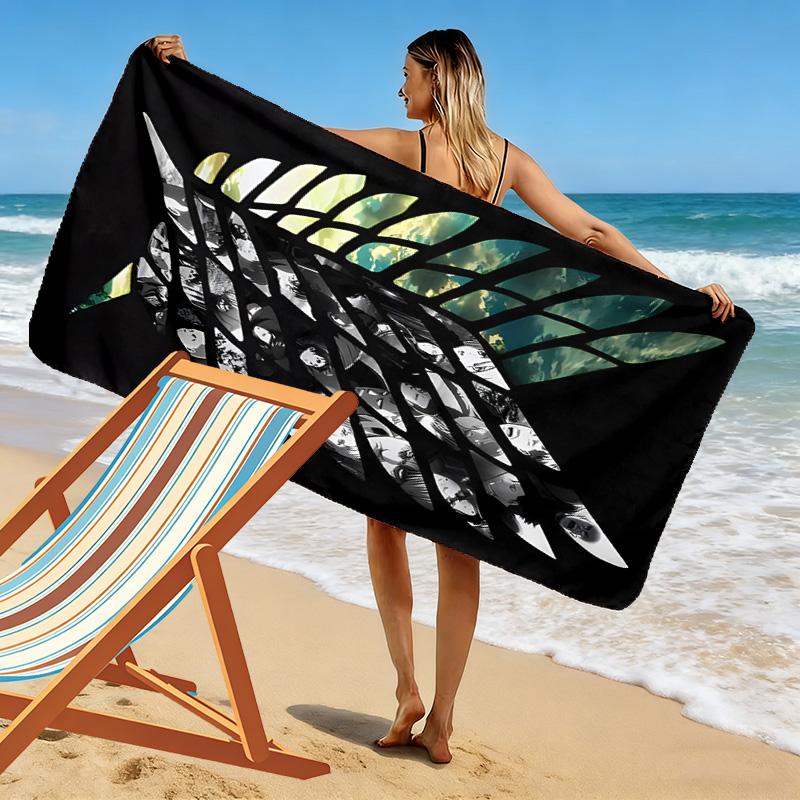 Shadow Reaper: Eternal Battle beach towel beach Portable for travel quick-drying swim towel Absorbent bath towel Outdoor pool towel printing Comfort
