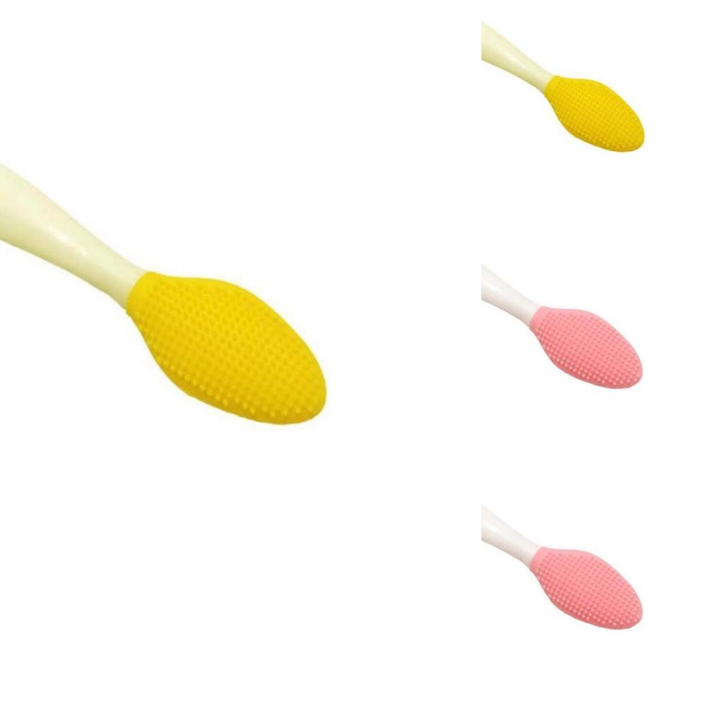 Soft Silicone Facial Cleansing Brush For Exfoliation And Blackhead Removal