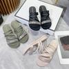 Women's Sandals for Summer Wear, Slippers Flatbottomed Fashion Flipflops, Beach Shoes Cool Slippers Women's Stall Shoes