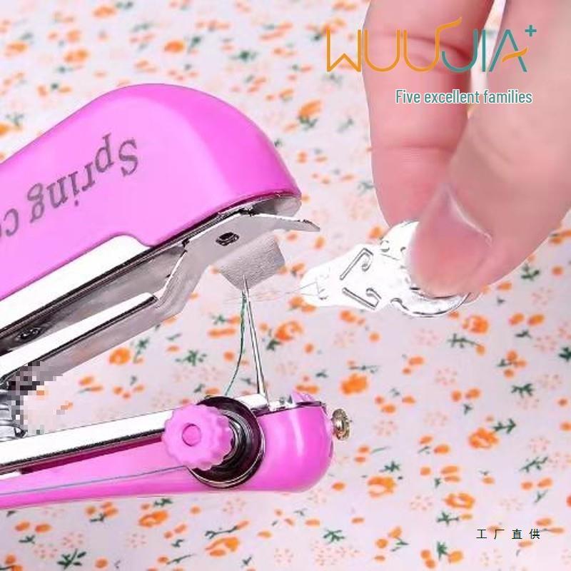 Portable Automatic Serger: Compact, Efficient Shoe Repair & Sealing Machine with Dual-Line Stitch for Home Use