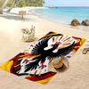 Belgium Football Print Beach Towel Quick Dry Super Absorbent Soft Bath Towel for Swimming Beach Travel Fan Souvenir Gift