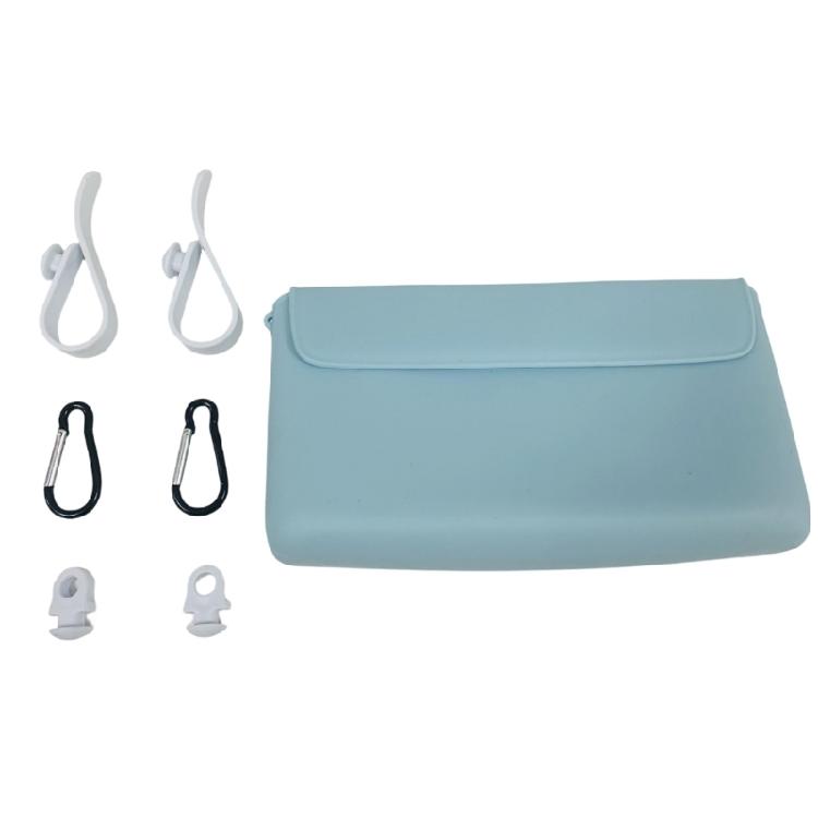

Spacious Silicone Storage Organizers Multiple Color Summer Vacations Fitness Use Portable Design Travel Bag 1