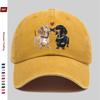 Gorra de Béisbol Estampada con Patrón de Corazón y Perro con Lindo Diseño de Mascota Sombrero para el Sol Cómodo y Ligero Correa Ajustable Fashio
