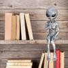 1Pcs Resin For Alien Statue Ornaments For Martians Garden Figurine Set For Home Indoor Outdoor Decoration