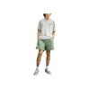 Vans Solid Color Elastic Waist Drawstring Straight Leg Shorts Men shorts Green VN0A49R5YV2