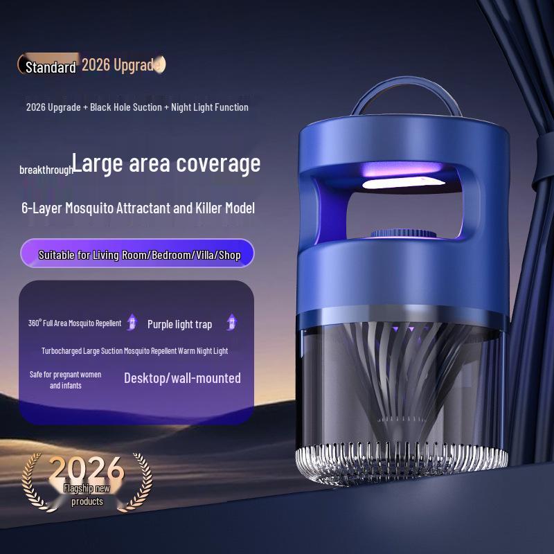 Přenosný elektrický USB zabíječ a odpuzovač komárů: Tiché vnitřní/venkovní svítidlo