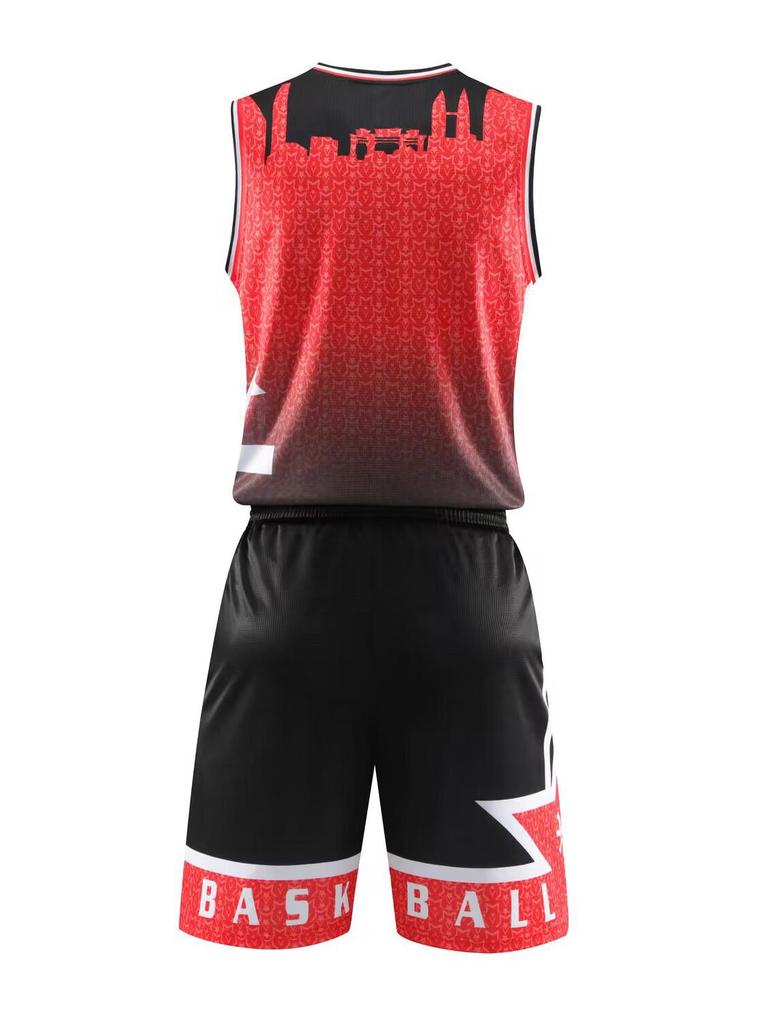 Speedy Custom Basketball Training Vest: Unisex Children's & Men's Printed Jersey Set with Team Numbers.