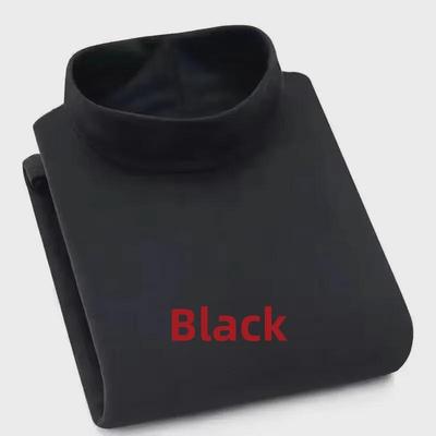 Pánský německý sametový rolák s dlouhým rukávem - Slim fit, oboustranný, podzimní/zimní top