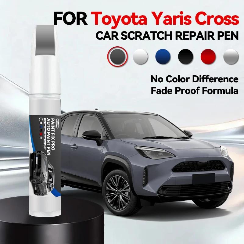 Exklusiver Zweck für Toyota Yaris Cross 1990-2026 Lackreparaturstift Ausbesserungsstift Kratzerentferner DIY Autozubehör Schwarz Weiß