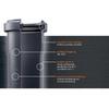 Coude PVC Évacuation DN 125, 15 Degrés