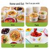 Meiliya 560ml Disposable Food-Grade Paper Bowls