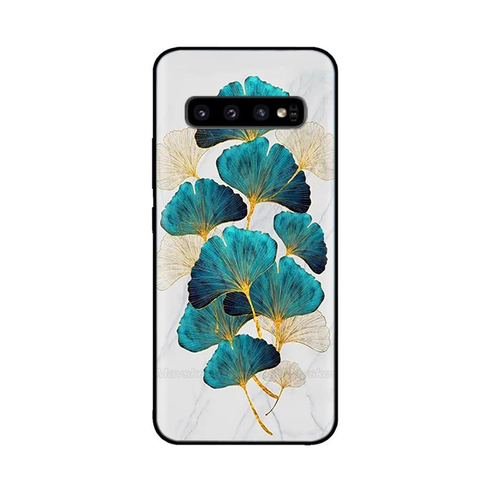 For Samsung S10 Plus Case S10 Silicone Fashion Back Cover Cases For Samsung Galaxy S10 S10E S 10 S10plus Protective Back Cover