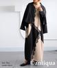 Antiqua Long Regular Size Mixed Women's Lace-Trimmed Dress, Sleeve, PN-00512, (S-L), 85,