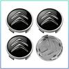 4Pcs 60MM Car Wheel Center Hub Cap Tire Rim Cover Decoration For Citroen C1 C2 C3 C4 C4L C5 C6 C8 DS3 DS4 DS5 DS6 LS Berlingo Picasso c elysee