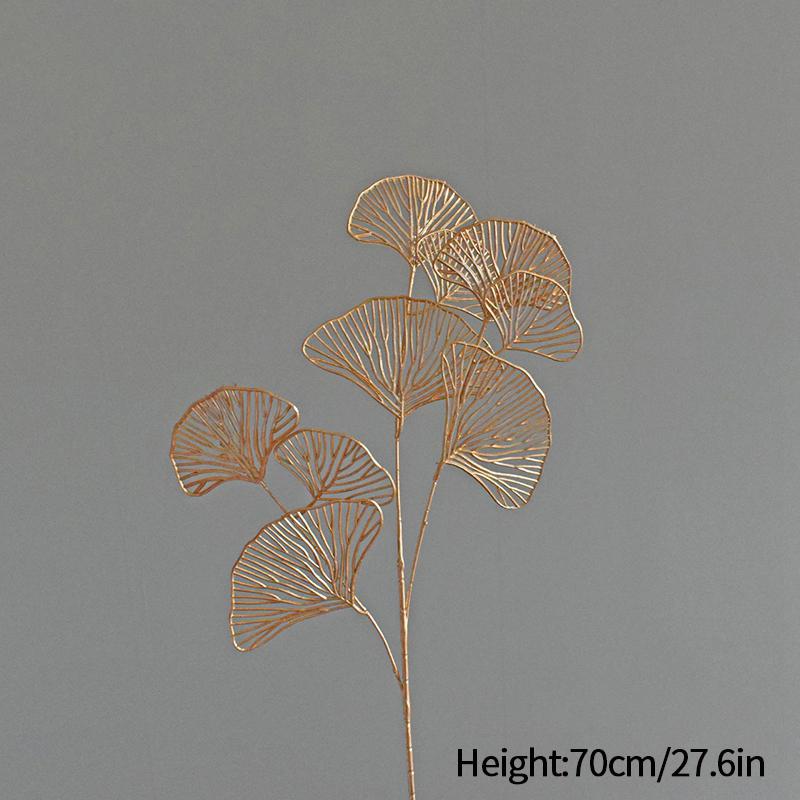 New Year'S Berry Flower Arrangement Chinese Red Fruit Golden Simulated Leaves Wealth Fortune Blessing Flower Vase Bucket Decor