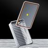 Stainless Steel Food Storage Container Rectangle Large Capacity Meat Fresh-keeping Box Sealed with Cover Freezer Food Plates