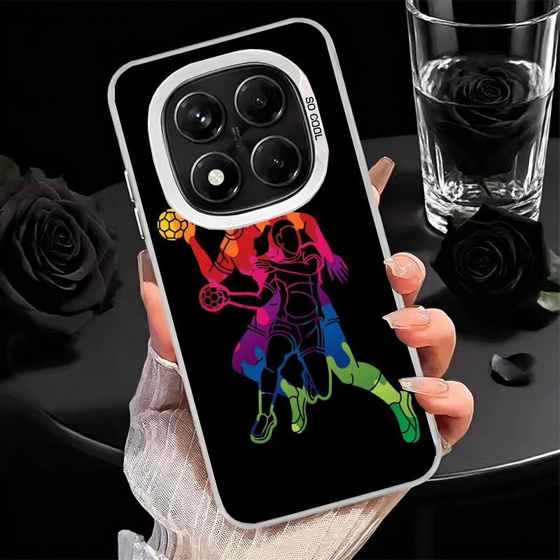 

Handball Sport Soft Phone Case for Xiaomi Redmi Note 13 14 15 Pro Plus 12S 12 11S 11 11T 10S 10 Shockproof Cover Back Shell Redmi Note 15 4G