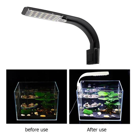 

10W Ultrathin LED Aquarium Light Highlight Aquarium Lamp with Clip