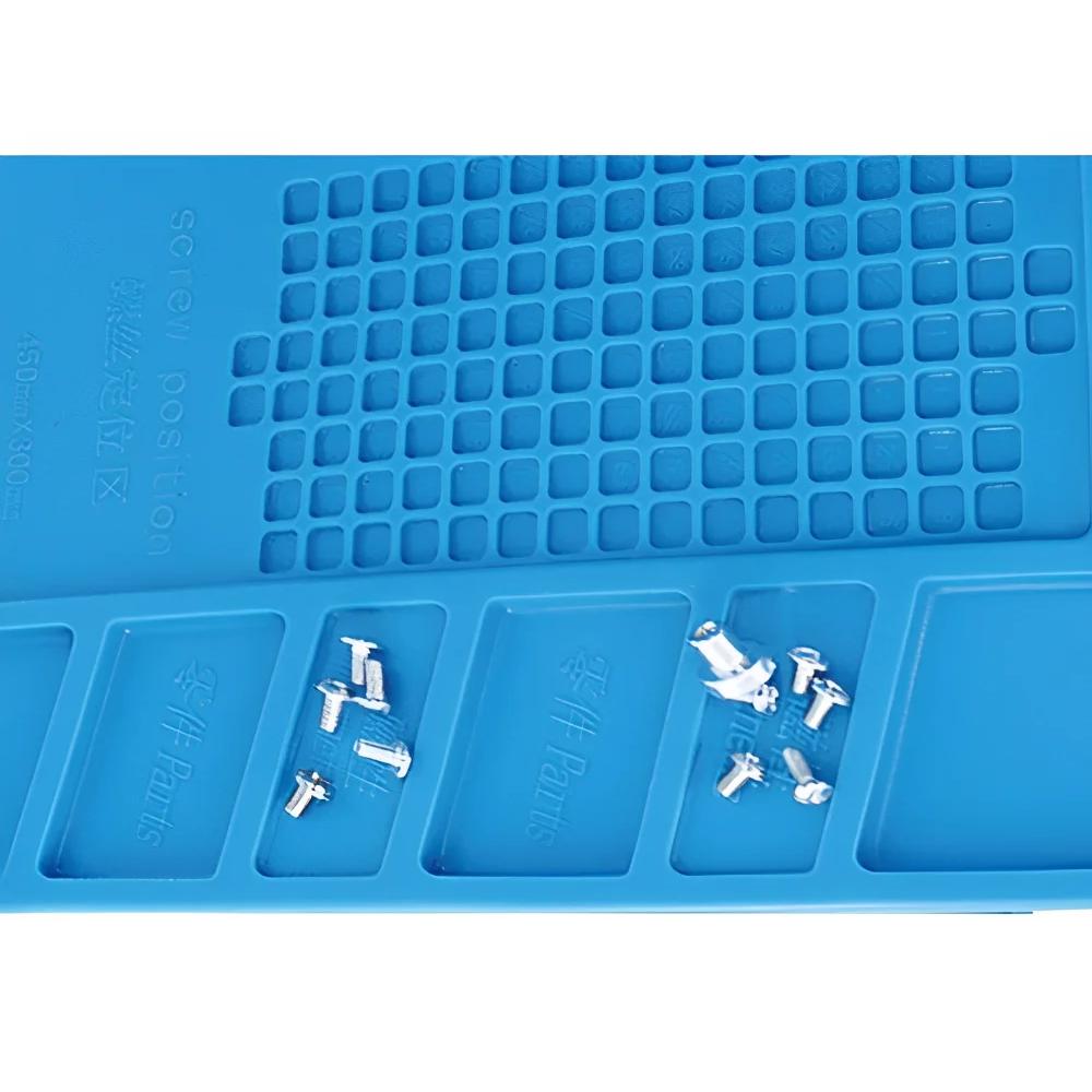 Covoraș ESD pentru Lipit, Pad de Reparații, Izolație, Rezistent la Căldură, Stație de Lipit, Pad de Lucru din Silicon, Platformă de Birou, Trusă de Scule pentru Reparații Telefoane