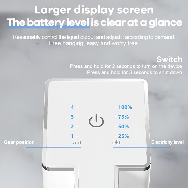 400ml USB Rechargeable  Automatic Sensor Soap Dispenser Touchless Foam Machine for Bathroom Kitchen