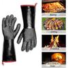 932f Extreme Heat Resistant Gloves For Grill Bbq, Waterproof Long Sleeve Pit Grill Gloves For Fryer, Baking, Oven,smoker,fireproof, Oil Resistant Neop