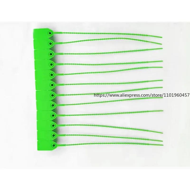 1000PCS Disposable Plastic Sealing Tags Anti-Counterfeit Buckles for Clothes Shoes Boxes and Bags