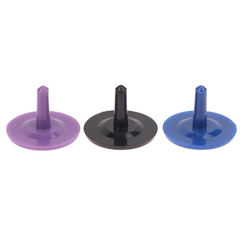 20 Stück Tragbare Runde Kunststoff Golfball Positionsmarkierer Ausrüstung Für Golfer Sortierte Farbe Golfballmarkierung