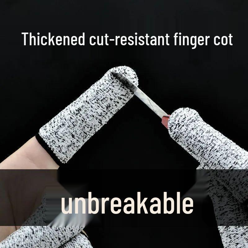 Exklusiv für Neueinsteiger: Schnittfeste Fingerschutzhüllen - Verschleißfeste Schützer für die Gartenarbeit