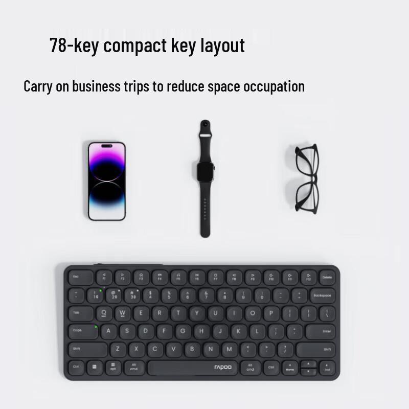 Rapoo 9050S Ultra-thin Wireless Bluetooth Multi-mode Keyboard & Mouse Combo