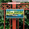 2D Flat - Vintage Rio De Janeiro Cidade Maravilhosa Aluminium Decorative Sign| 2D Flat Print, 11.8×5.9 Inch, Ideal for Wall Decor in Study and
