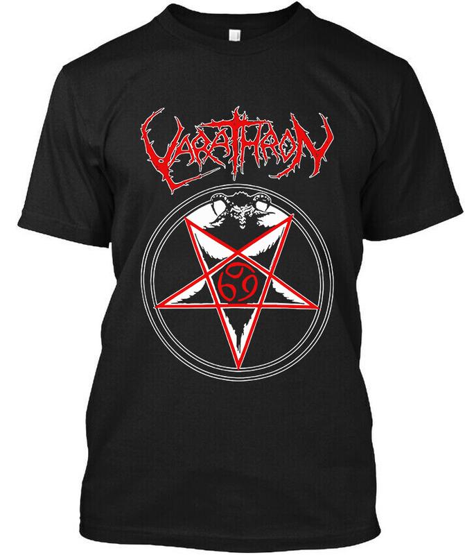 

Limited New Popular Varathron Greece Black Music Graphic Art Logo Unisex T-shirt XXXL