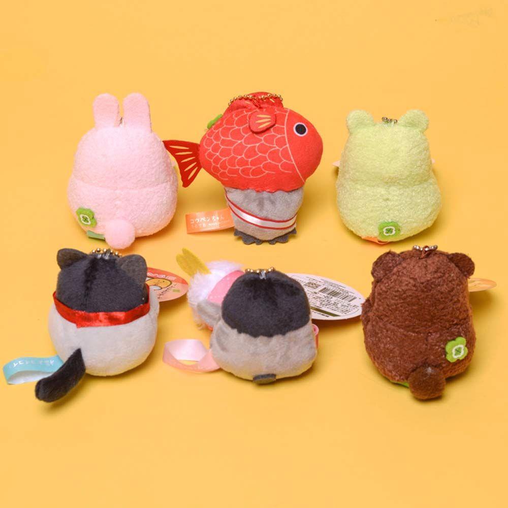 Kids Toy Cartoon Key Chain Koupen Chan Key Ring Animal Plush Toy Stuffed Toys Plush Keychain Penguin Plush Doll Plush Dolls