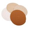 4 Pcs 13 Inch Round Woven Placemat Set Non Slip Bohemian Table   Place Mats Heat Resist for Kitchen Dining