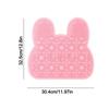 Silicone Bathroom Non-Slip Mat Massage Particles Suction Cups Non-Slip Bath Mat Easy Clean Massage Texture Bath Massage Mat