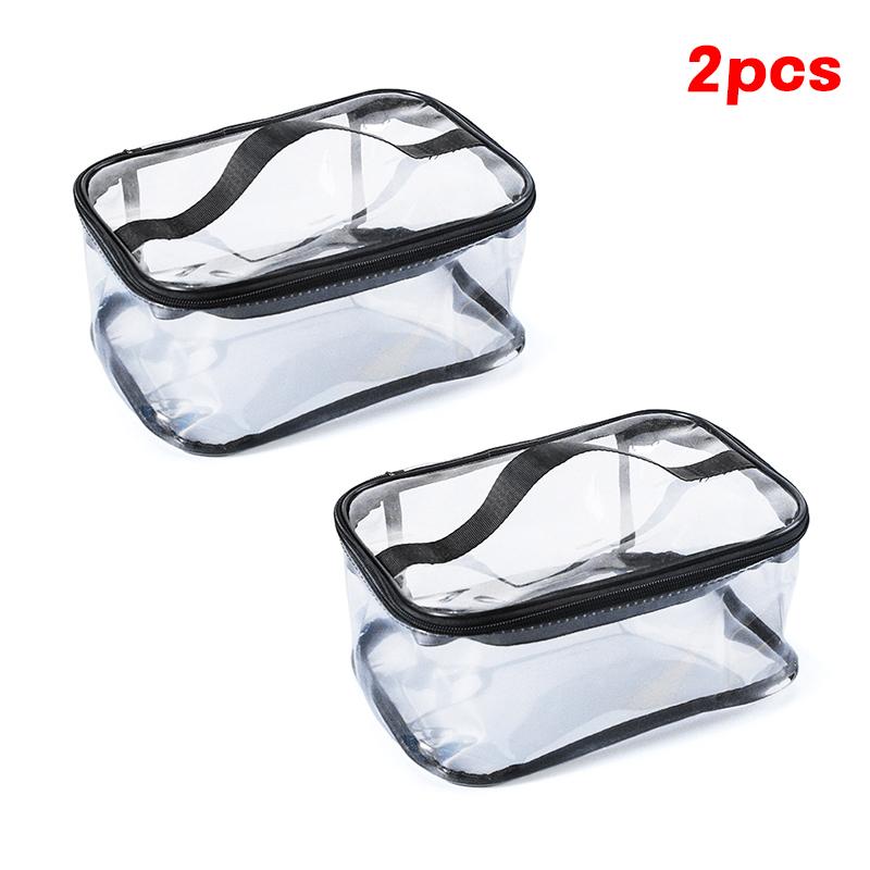 Большая вместительная прозрачная сетчатая сумка на молнии для хранения игрушек - Органайзер для пазлов и блоков, идеально подходящий для хранения игрушек и строительных блоков 2pcs