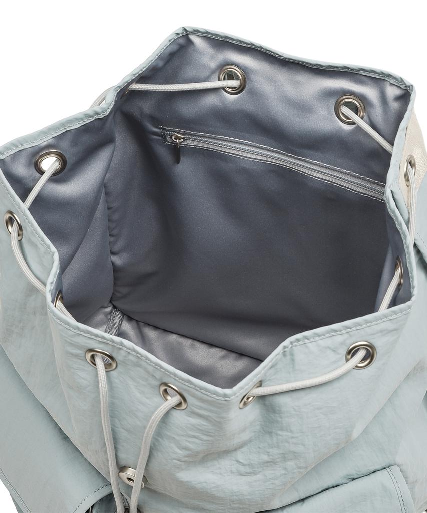Lmr Floral Logo Light Two-Pocket Backpack Blue