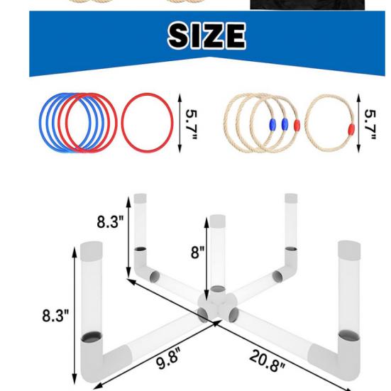 Niaviben Education Games For Kids With Led Lights Outdoor Yard Game