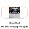 For 2016 17 18 19 20 21 22 23 Jeep Renegade Racing Grills Matt Carbon Grille Air Intake Styling Exterior Tuning Accessories Part