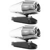 Gatuida 2 Pcs Deer Guard Car Kit Deer Warning Device Easy Install Durable Highway