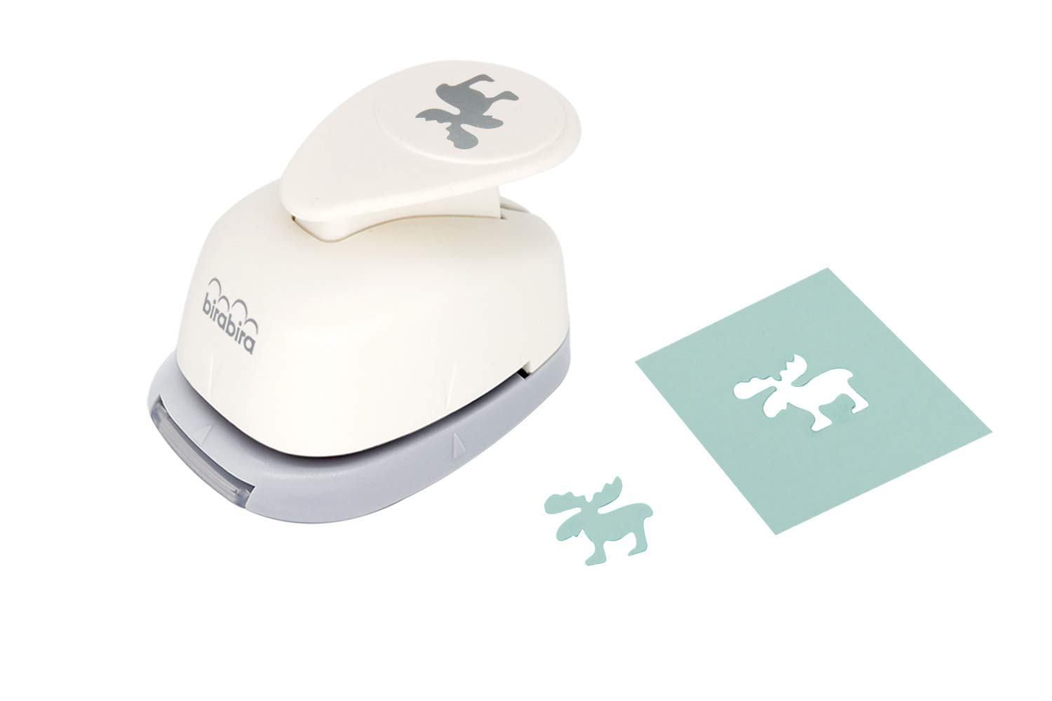 

Bira Craft Elk Action Craft Christmas Paper Scrapbooking 1-inch 3-Lever Punch, Punch, Craft,