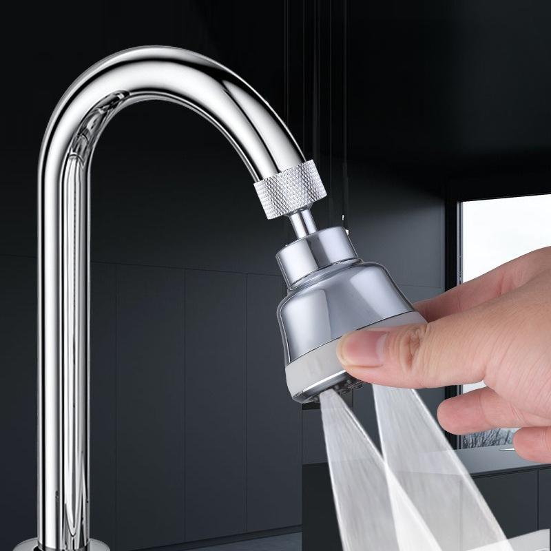 Simple 4 Function Anti-splash Bubbler Kitchen Faucet Aerator 360 Degree Swivel Tap Water Diffuser Water Filter Nozzle Mixer 1PCS