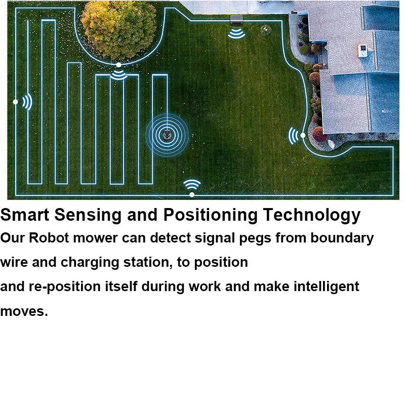 Smart Ultrasonic Lawn Mower: High-Efficiency Automatic Weeder for Outdoor Use