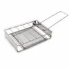 Handheld Outdoor Toast Toaster Rack Foldable Bread Rack Toast Bread Grill Rack  Meat Skewers