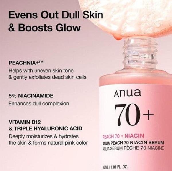 Anua Peach 70 Niacin Serum