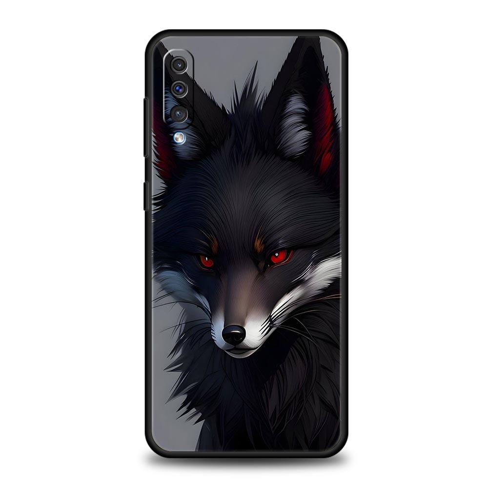 Red Fox Phone Case for Samsung Galaxy A56 A36 A26 A16 A34 A24 A42 A22 A20 A12 A40 A30 A10 5G Soft TPU Cover Shell Fundas Capas