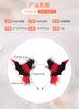 Halloween Dark Headdress Comic Convention Demon Horns Cosplay Props Bat Beast Ears Multi-Color Plush Unisex Headband Performance